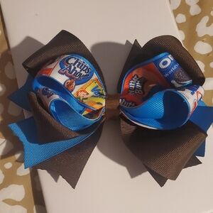 Colorful Snack-Themed Hair Bow